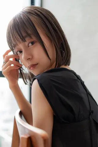 ショート カラー 10月限定モニター 髪質改善美髪矯正のヘアスタイル