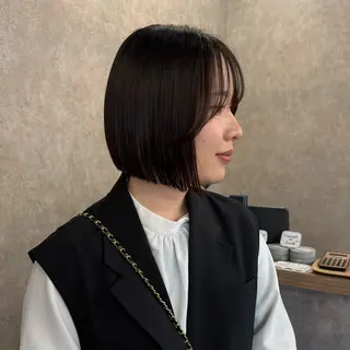 ミディアム 丸みショート🧸 積田 佳奈のヘアスタイル