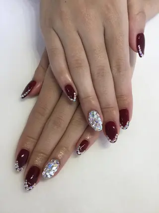 ネイル 💎🐰 saki. m 🐰💎のネイルデザイン