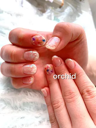 ネイル orchid ♡オーキッドのネイルデザイン