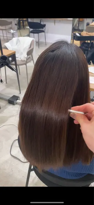 ロング 🩵似合わせカット/ カラー/あさか 🩵のヘアスタイル