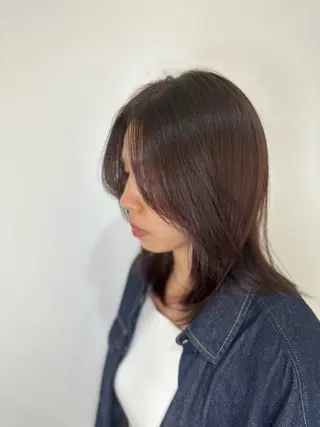 ミディアム Carrefour OHANAのヘアスタイル