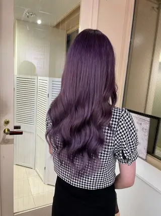 ロング 🌈プルエクステ& ハイトーン🌈関飛鳥のヘアスタイル