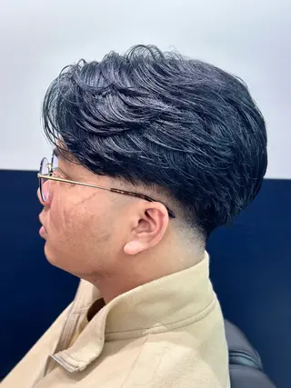ショート 千葉弘平 🔥波巻き特化🔥のヘアスタイル