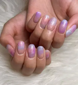 ショート ネイル BELLUNA Mizuki❤︎のネイルデザイン