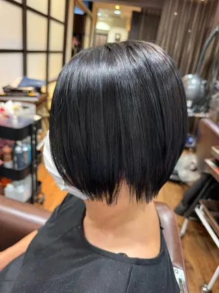 ショート 【縮毛矯正/カラー】 今野寛己のヘアスタイル