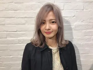 セミロング カラー ボブ　ショート 特化 迫田紘史のヘアスタイル