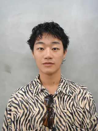 パーマ メンズ メンズカット パーマ[佐橋]のヘアスタイル