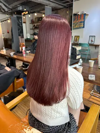 ロング レイヤーカット🫧 ／髪質改善✨TOWAのヘアスタイル