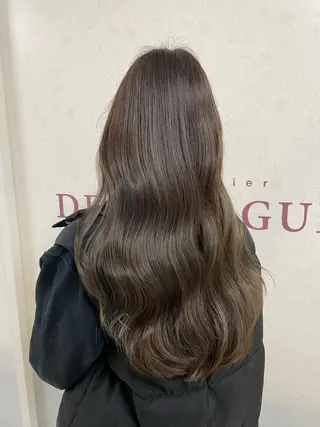 ロング カラー ﾅﾁｭﾗﾙ艶ｶﾗｰ 戸田めぐみのヘアスタイル