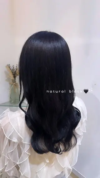 ロング カラー 透明感カラー🧁🩰 🫧仲松良菜🎀のヘアスタイル