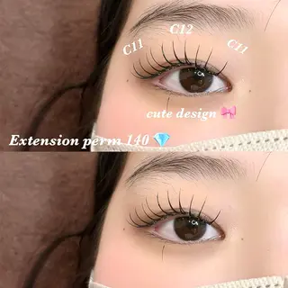 マツエク・マツパ BUNNYEYES RUMIのマツエク・マツパデザイン