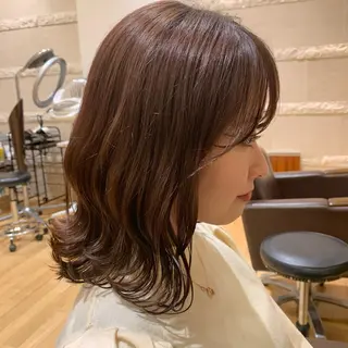 カラー さとう あやかのヘアスタイル