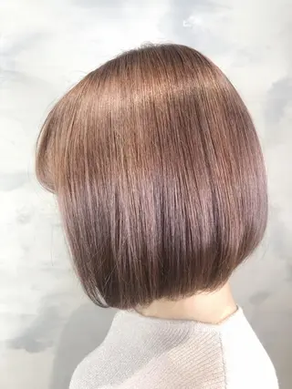 ショート カラー biscohair 髪にドラマを。のヘアスタイル