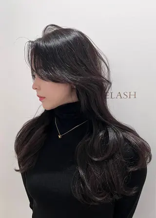 カラー ⛓ワンホンレイヤー 🥀🖤/あいりのヘアスタイル