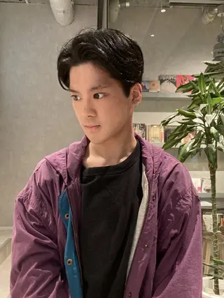 ショート パーマ 植村 篤嗣のヘアスタイル