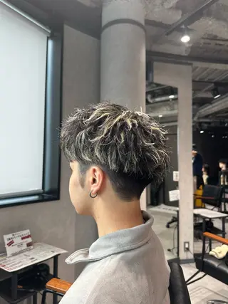 ショート カラー メンズヘア静岡 ✂︎Ryuheiのヘアスタイル