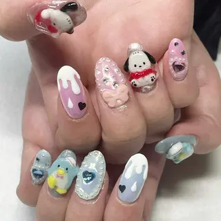 ネイル 東 千夏のネイルデザイン