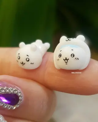ネイル 3dパーツ/流行り 👧shushu❤️のネイルデザイン