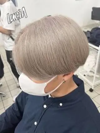 ロング ヘアアレンジ カラー LuciAエクステ カラー3000セラのヘアスタイル