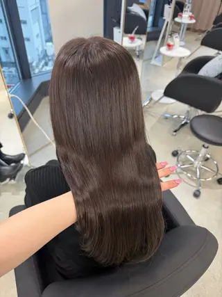 ロング caho/韓国ヘア 盛れStyle🩶✨のヘアスタイル