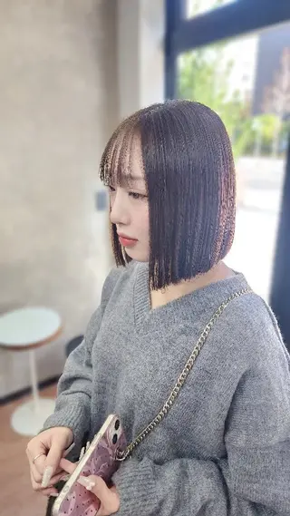 ショート カラー 柏 康孝のヘアスタイル