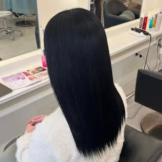 ロング カラー Parve Mix 森 美遥🇰🇷🩶のヘアスタイル