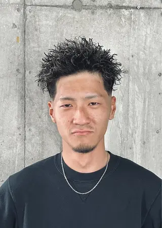 パーマ メンズ 中原 祥太のヘアスタイル
