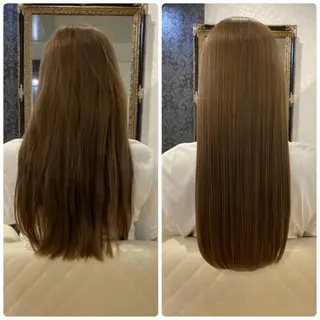 ロング ツバサ 髪質改善のヘアスタイル