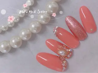 ネイル MiKi Nai池袋 長さだし得意のネイルデザイン