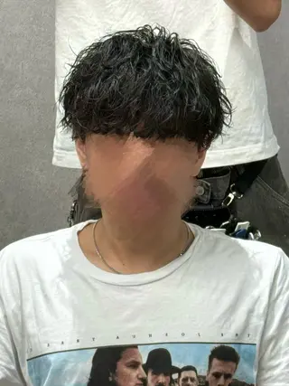 ショート パーマ メンズ メンズ専門🔥/池袋 りくとのヘアスタイル