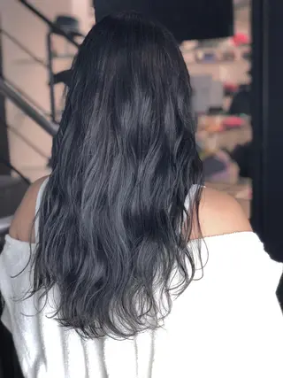 ロング カラー ✨髪質改善縮毛矯正✨ 宇田川修平のヘアスタイル