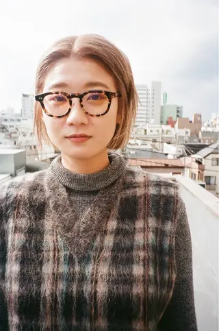 ショート カラー 小森 優哉のヘアスタイル