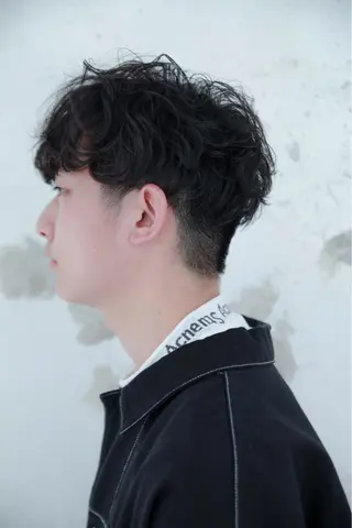 ショート カラー パーマ ヘアアレンジ メンズ キッズ ネイル マツエク・マツパ EnBlesS西宮 マンツーマン神道有基のヘアスタイル
