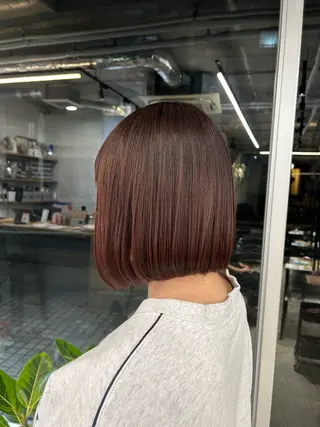 ショート カラー なかじま しほののヘアスタイル