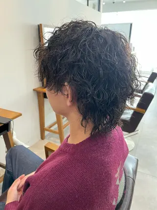 パーマ メンズ 🏆メンズ特化🥇 店長YUTOのヘアスタイル