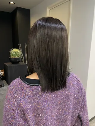 ミディアム カラー men'scut募集 /艶カラー/上杉健太のヘアスタイル