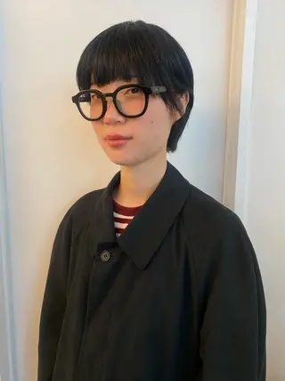 ショート ichika/福岡 /透明感カラー🤎のヘアスタイル