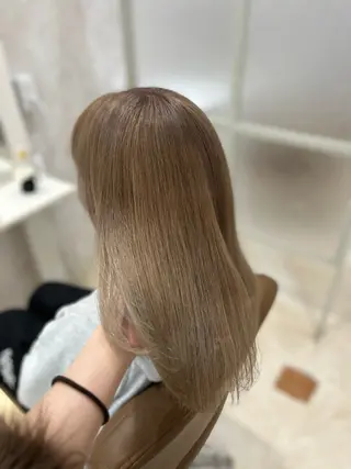 セミロング haruka 遥歌のヘアスタイル