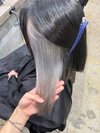 カラー ルシ🎨/ハイトーン デザイン/髪質改善のヘアスタイル