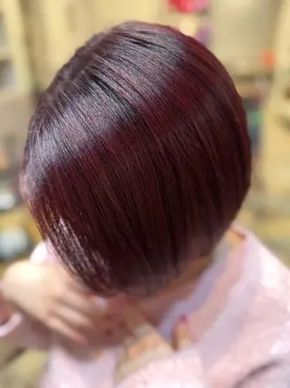 ショート カラー 雨宮 なおのヘアスタイル