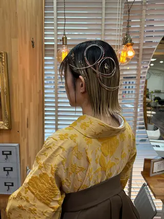 ショート ヘアアレンジ miku ヘアセット/着付けのヘアスタイル
