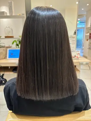 セミロング お客様満足度No.1 🐶柴田みどりのヘアスタイル