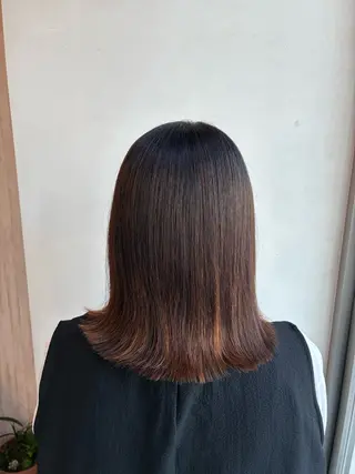 セミロング モデル募集中✨千野 詩緒里のヘアスタイル