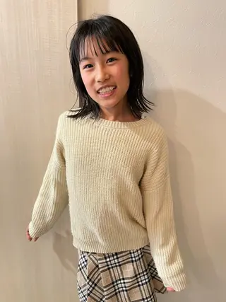 ミディアム さの あやねのヘアスタイル