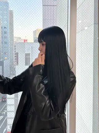 ロング 佐藤 ウィリアムのヘアスタイル