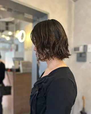 ミディアム パーマ hayato / 梅田のヘアスタイル