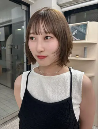 ショート nanami IROW大名のヘアスタイル
