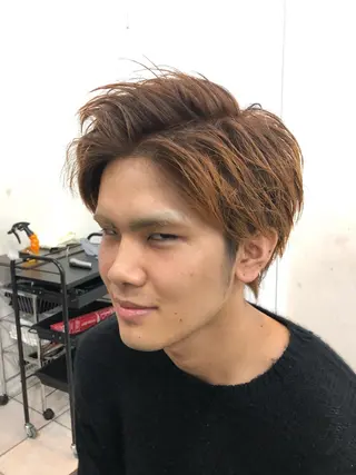 メンズ カ レラのヘアスタイル