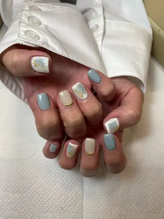 ネイル 羽原 晴華のネイルデザイン